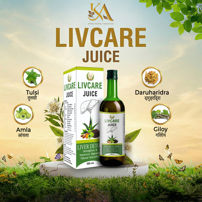 Livcare Juice – Ayurvedic Liver Detox & Digestive Health Tonic (500ml)