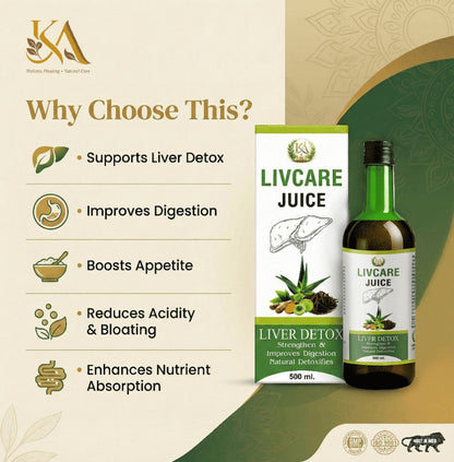 Livcare Juice – Ayurvedic Liver Detox & Digestive Health Tonic (500ml)