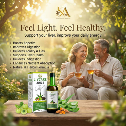 Livcare Juice – Ayurvedic Liver Detox & Digestive Health Tonic (500ml)